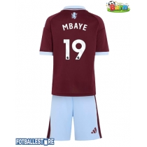 Aston Villa Ibrahim Mbaye #19 Hjemmedraktsett Barn 2026-27 Kortermet (+ Korte bukser)